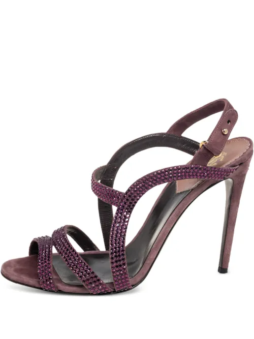 Sandales à ornements 120 mm - Roberto Cavalli Vintage - Modalova