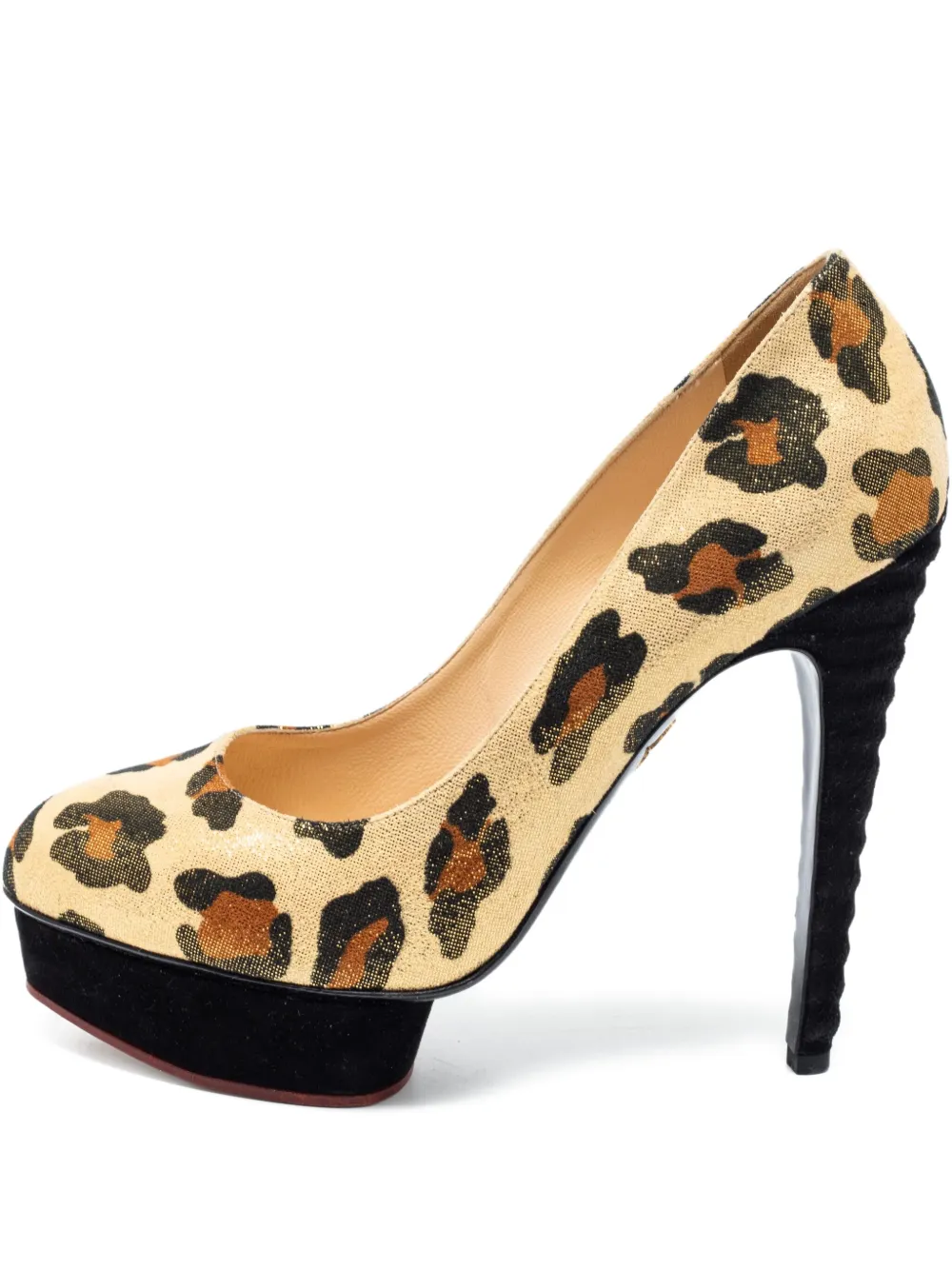 Pre-owned Charlotte Olympia  140mm Dolly Pumps