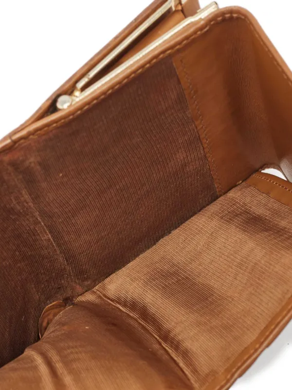 Celine Pre-Owned Macadam-patterned Wallet | Brown | FARFETCH RO