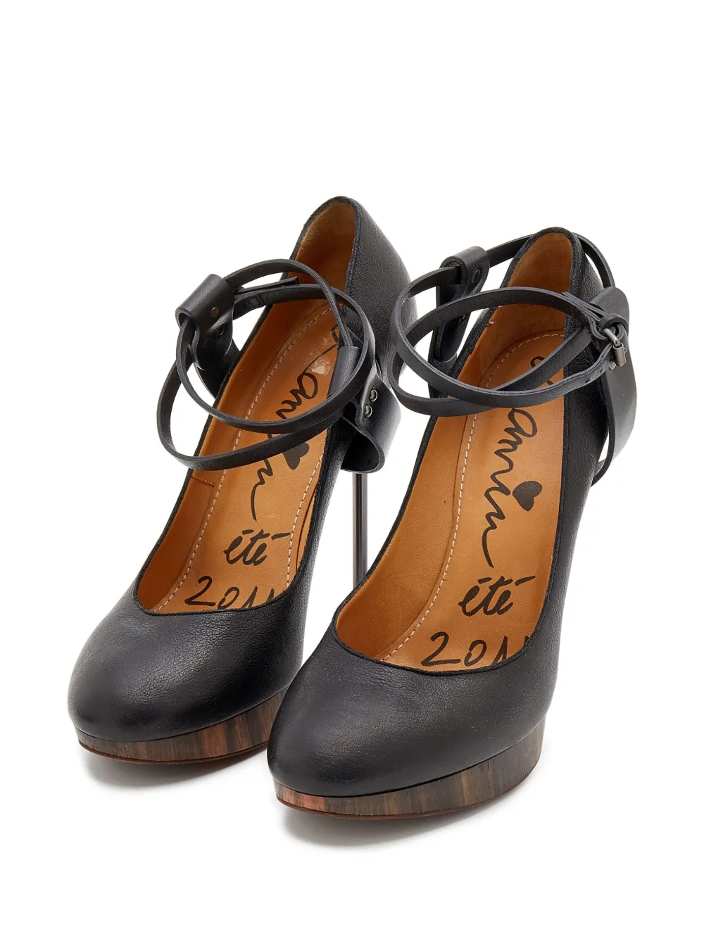 Lanvin Pre-Owned platform heeled pumps | Image 2