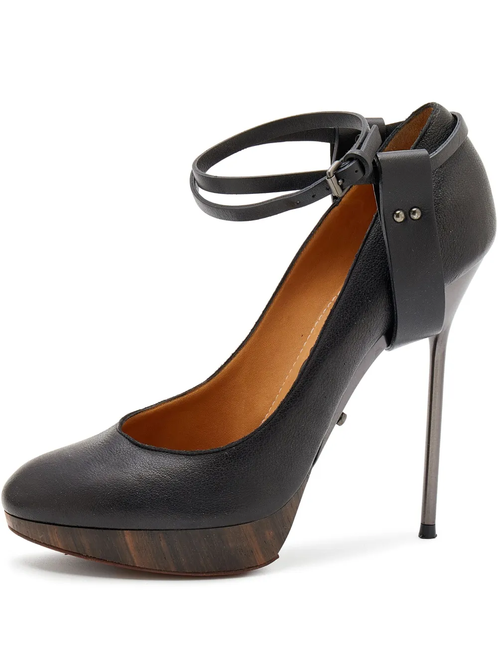 Lanvin Pre-Owned platform heeled pumps | Black | Image 1