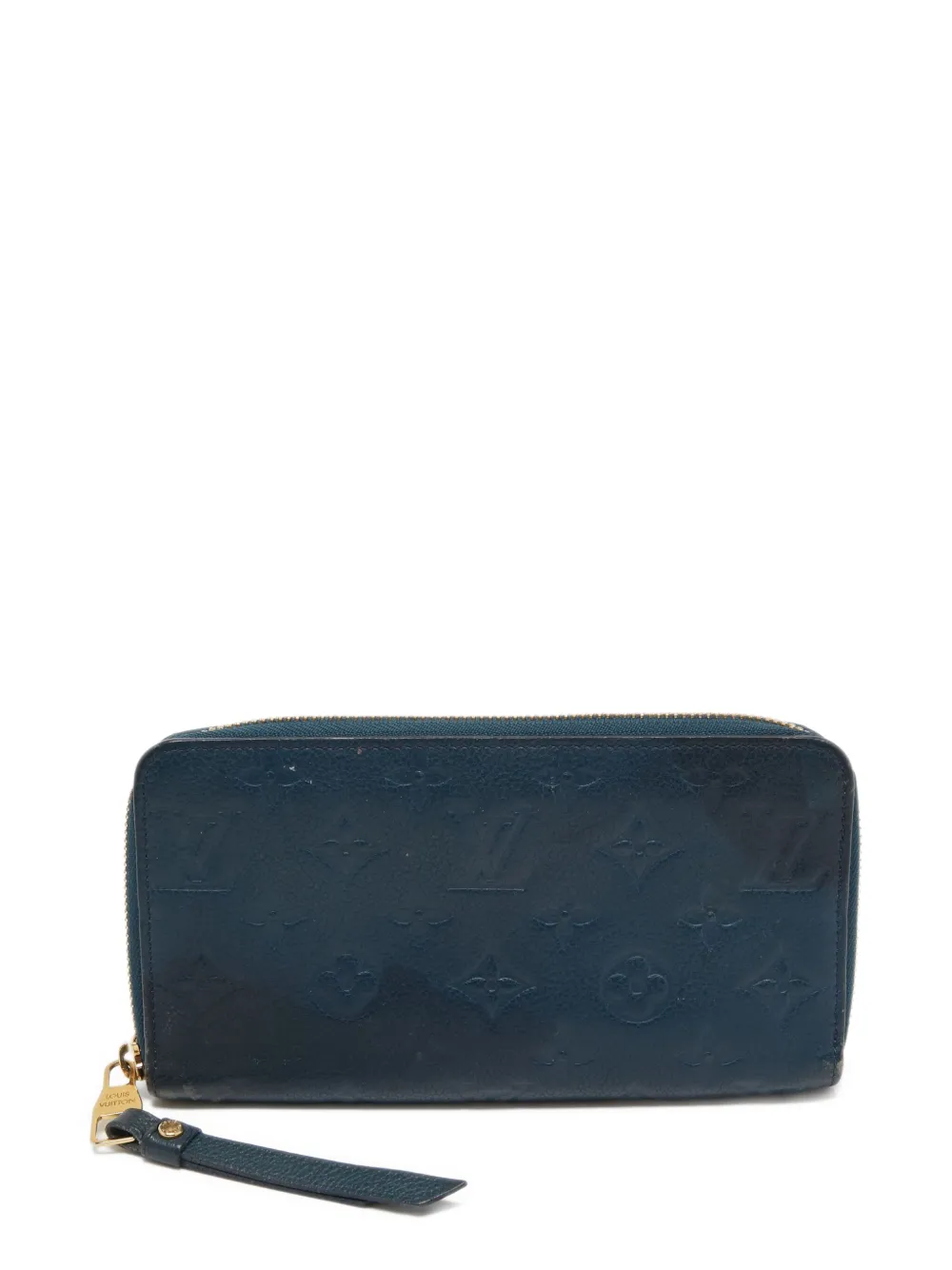 Louis Vuitton Pre-Owned cartera con monograma en relieve y cierre | azul | Image 1