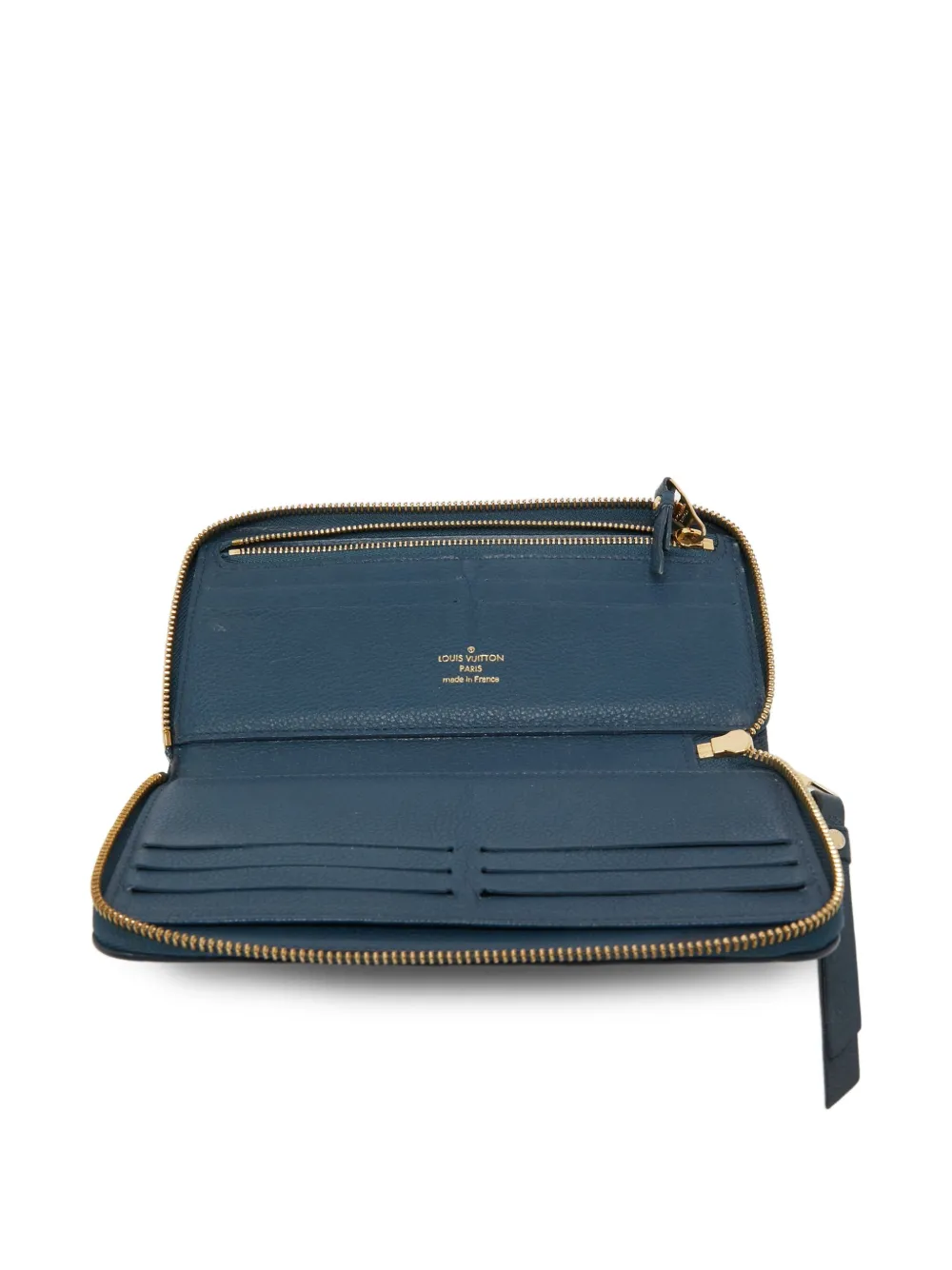 Pre-owned Louis Vuitton Monogram Embossed Zip Wallet