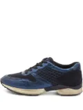 Tod's Vintage mesh-panel sneakers - Blue