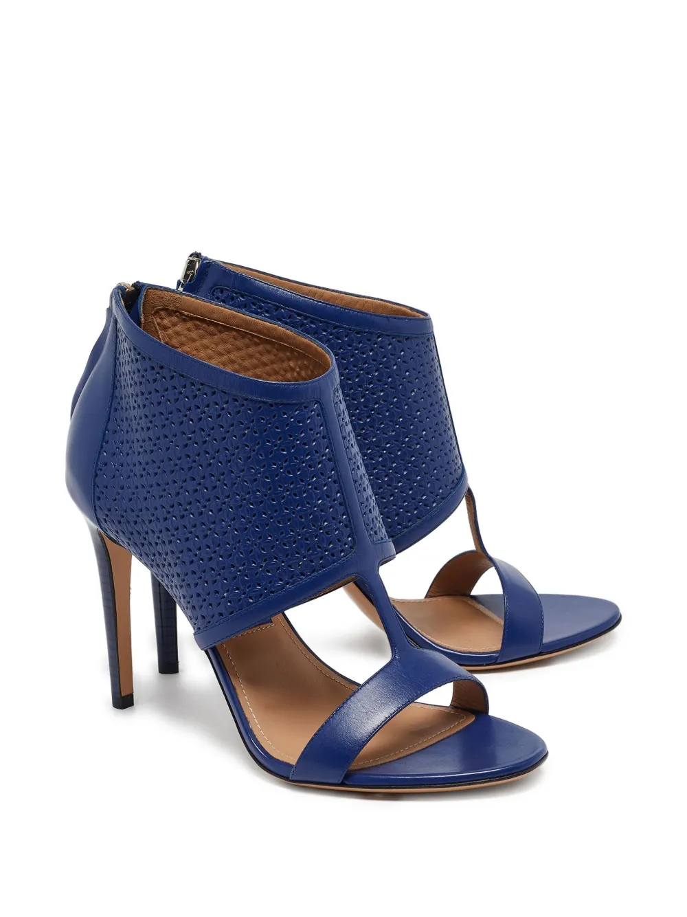 Ferragamo Pre-Owned 105mm Pacela leather heeled pumps | Image 2