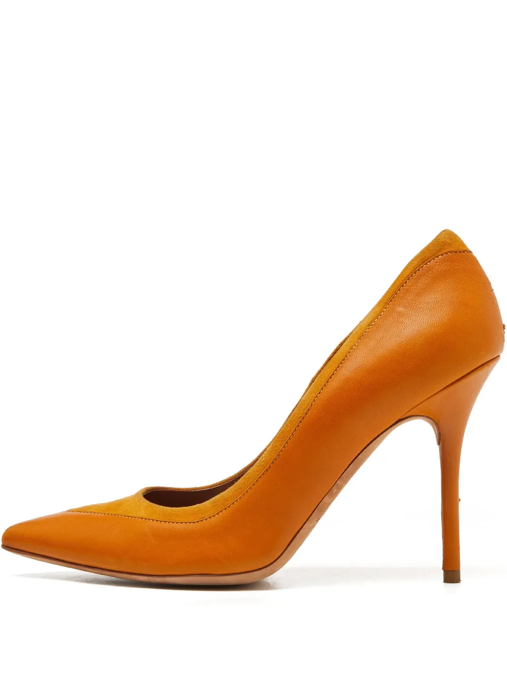 Malone Souliers zapatillas de archivo con tacón de 105mm | amarillo | Image 1