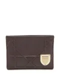 Christian Dior Pre-Owned Diorama card holder - Red
