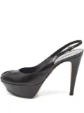 Sergio Rossi Vintage pre-owned peep-toe platform pumps - Black