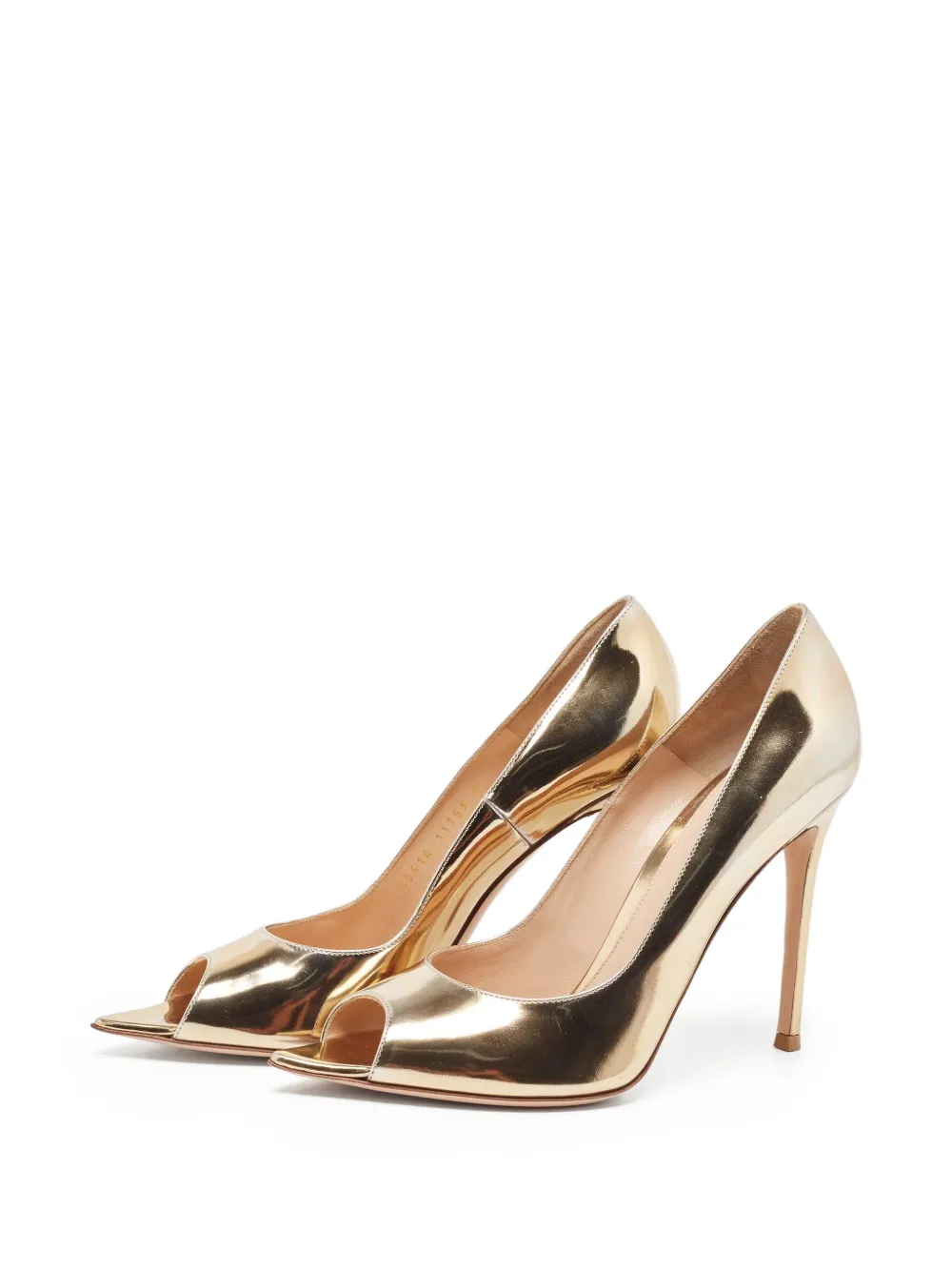 Gianvito Rossi Pre-owned 110 mm Musa pumps - Goud