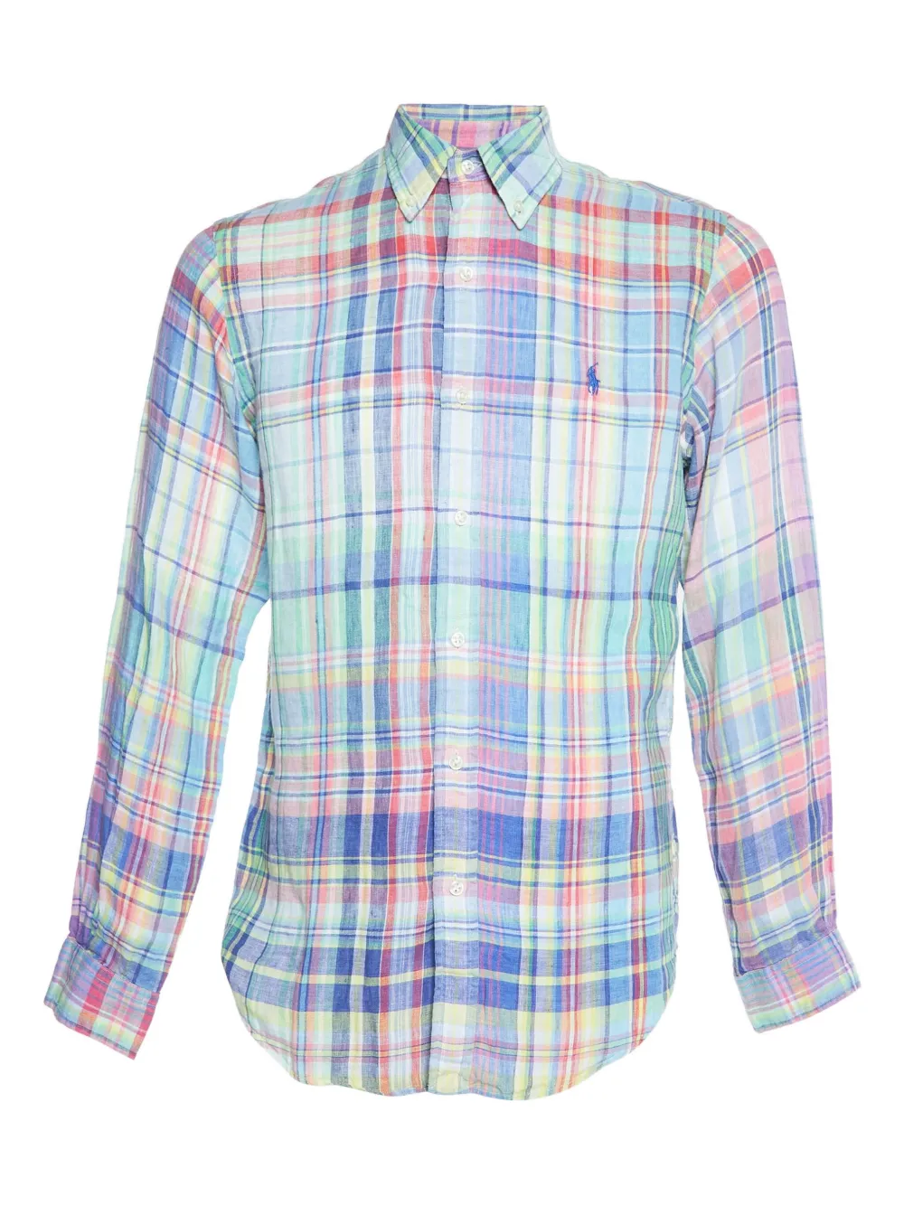 Polo Ralph Lauren Vintage plaid-pattern shirt - Blu