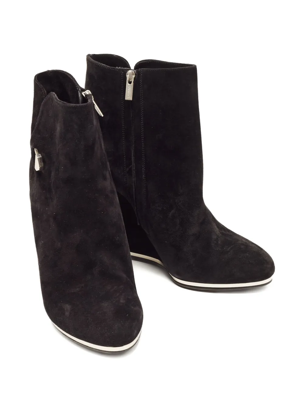 Le Silla pre-owned 110mm suede buckle-detail boots | Botines | Image 2