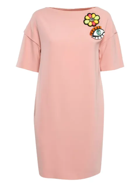 Moschino Pre-Owned appliqué-detail dress