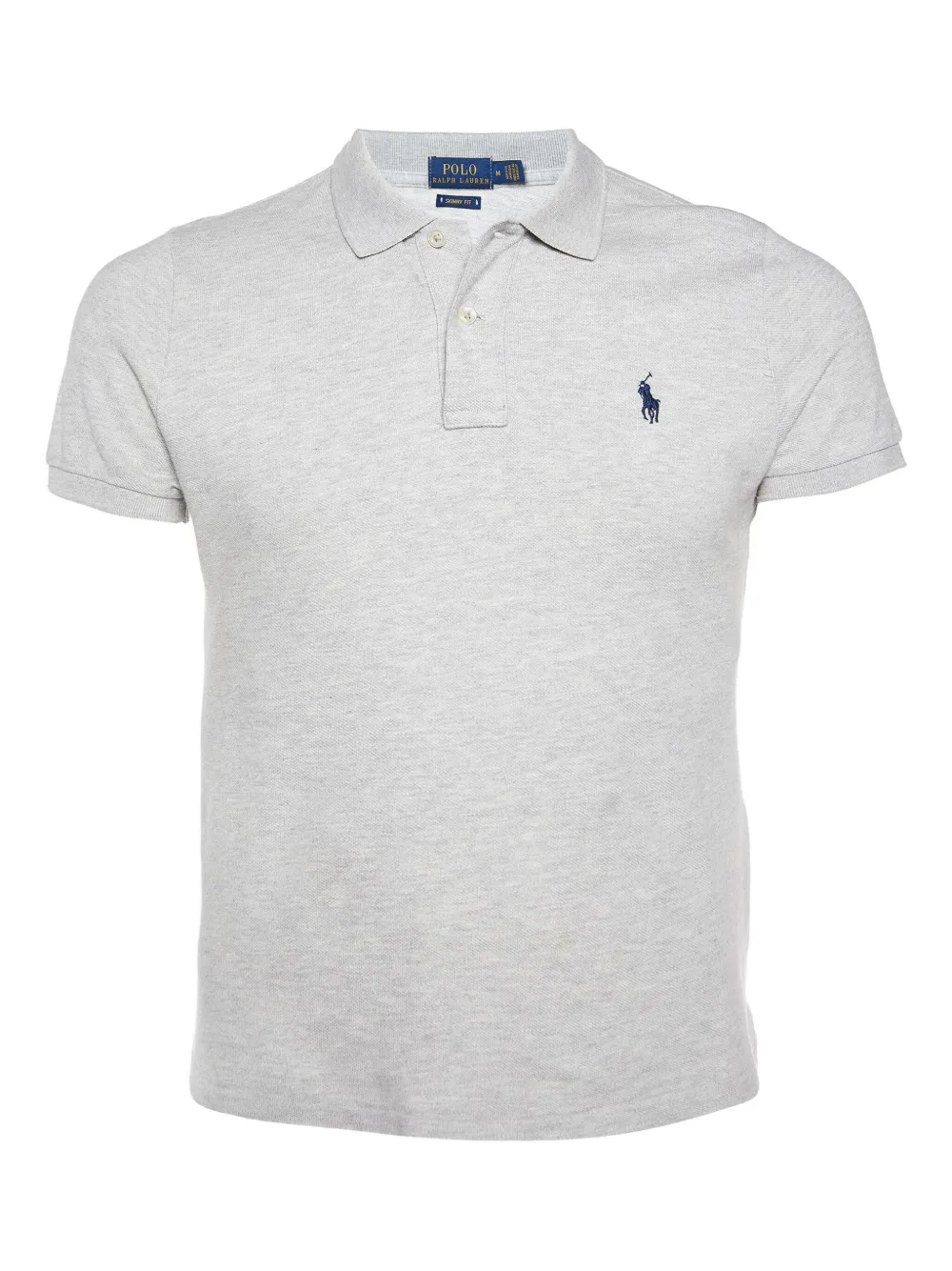 Polo Ralph Lauren Vintage cotton polo shirt | gris | Image 1