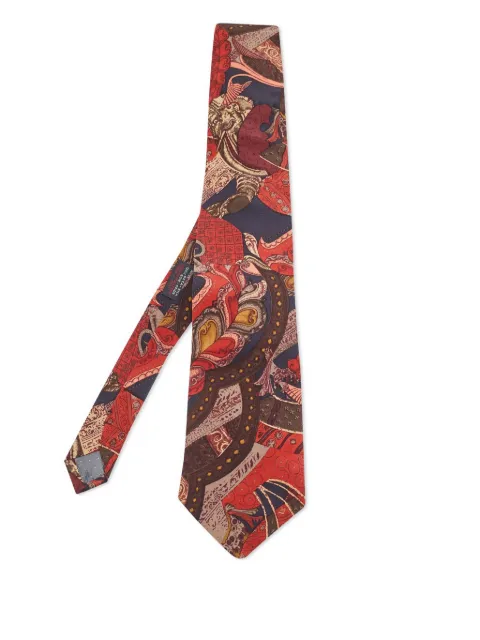 Gianfranco Ferré Pre-Owned 2023 silk patterned tie