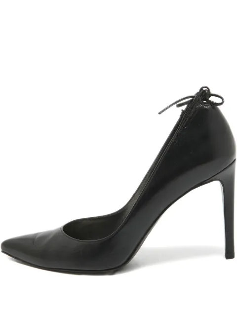 Stuart Weitzman 100mm leather heeled pumps