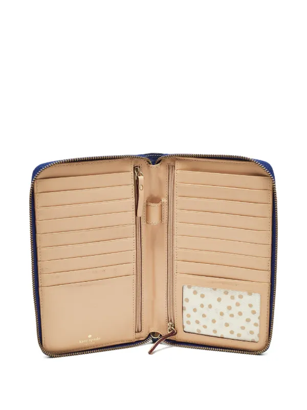 Kate Spade Leather Wallet | Blue | FARFETCH ZA