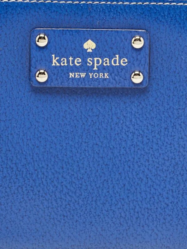 Kate Spade Leather Wallet | Blue | FARFETCH ZA