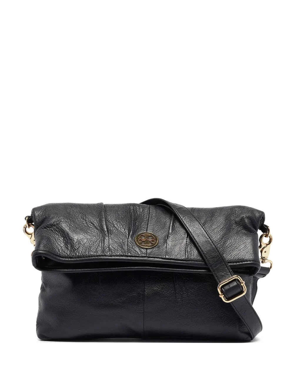 Tory Burch レザー フラップバッグ - ブラック Tory Burch レザー フラップバッグ - ブラック