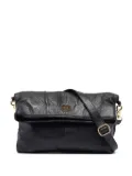 Tory Burch pre-owned leather flap shoulder bag - Black