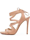 Casadei Vintage 120mm Strappy sandals - Neutrals