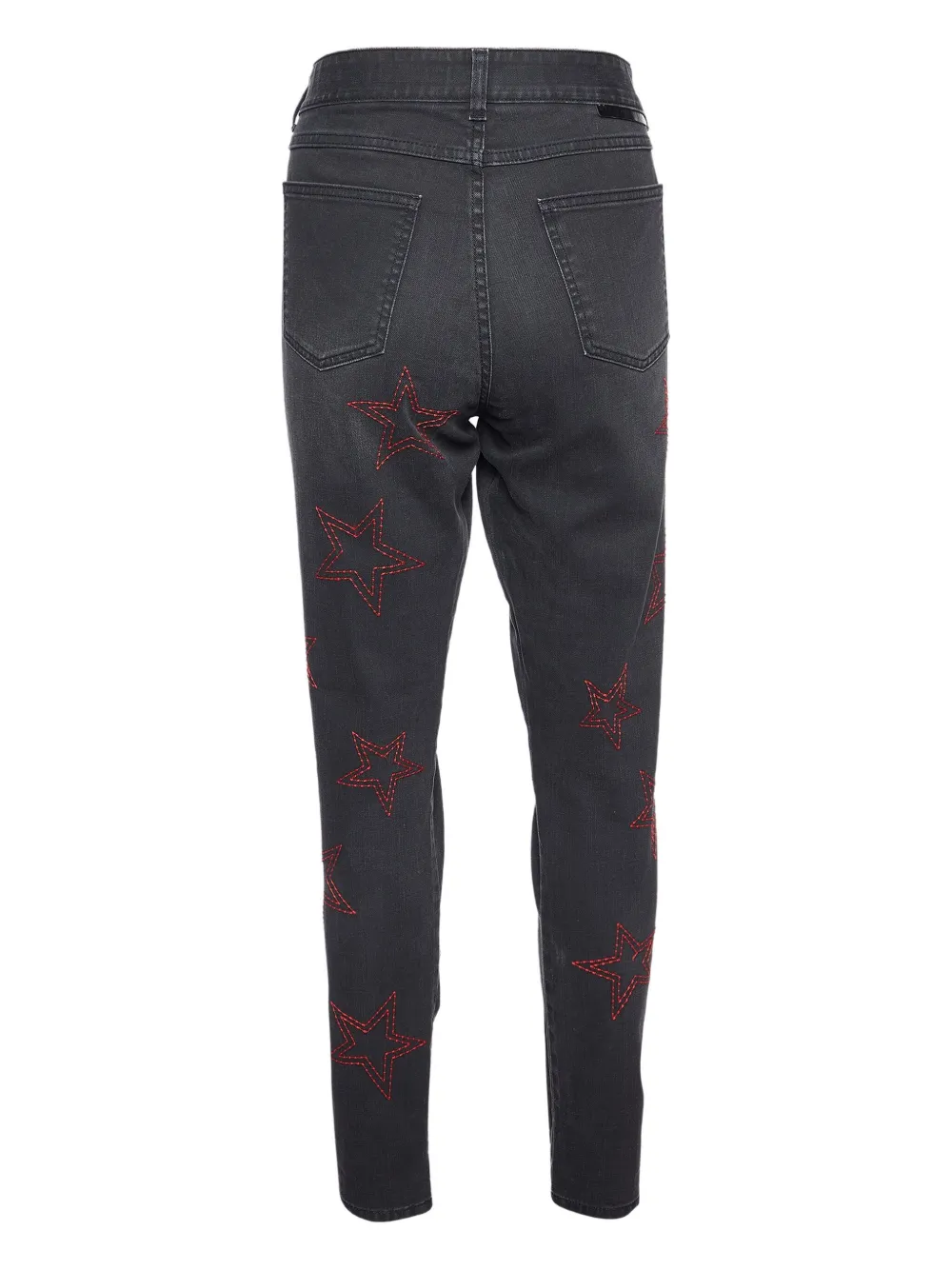 Stella McCartney Pre-Owned star-embroidered jeans | Image 2