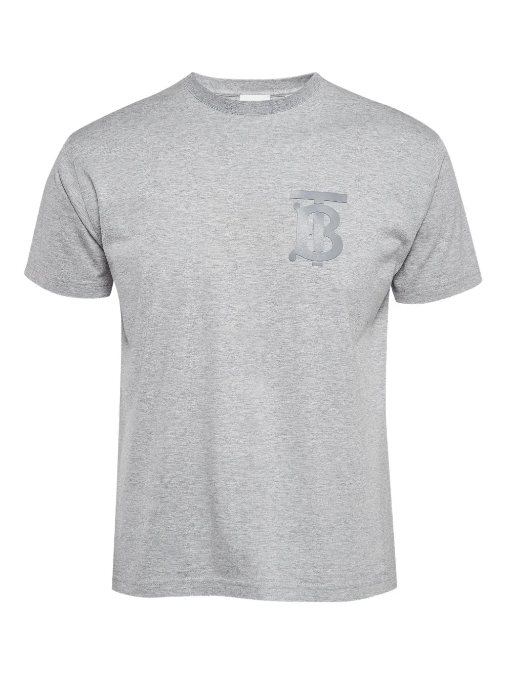Burberry Pre-Owned logo-print cotton T-shirt | Grey | Image 1