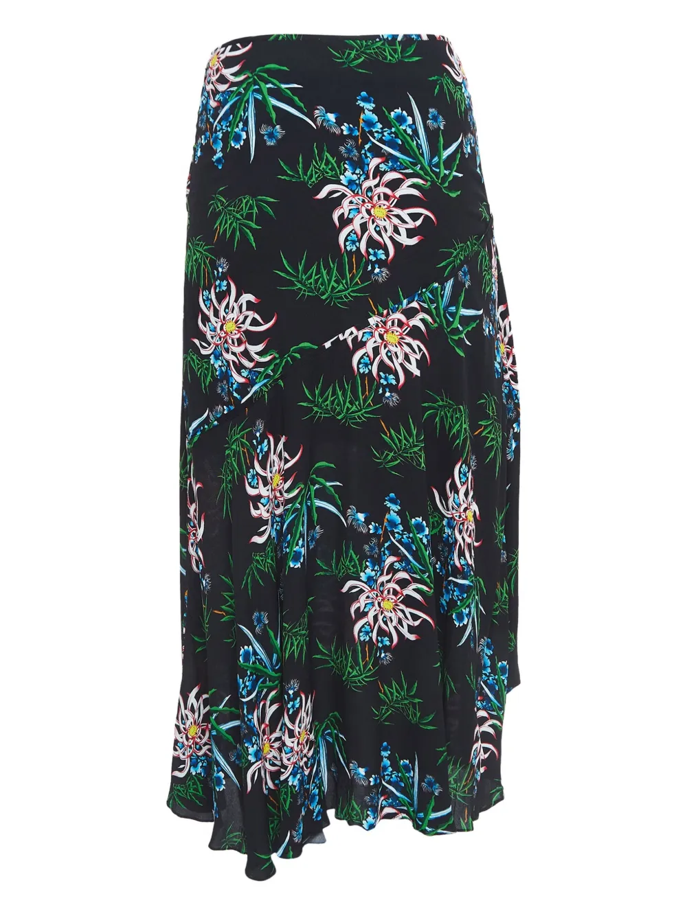 Kenzo Pre-Owned Gonna a fiori - Nero