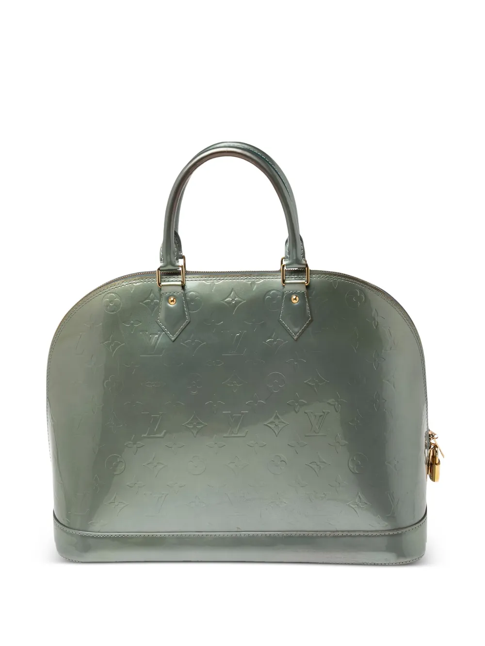 Louis Vuitton Pre-Owned monogram-embossed tote bag | Green | Image 1