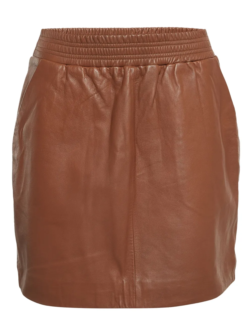 Missoni Pre-Owned elasticated-waist leather skirt | Image 2