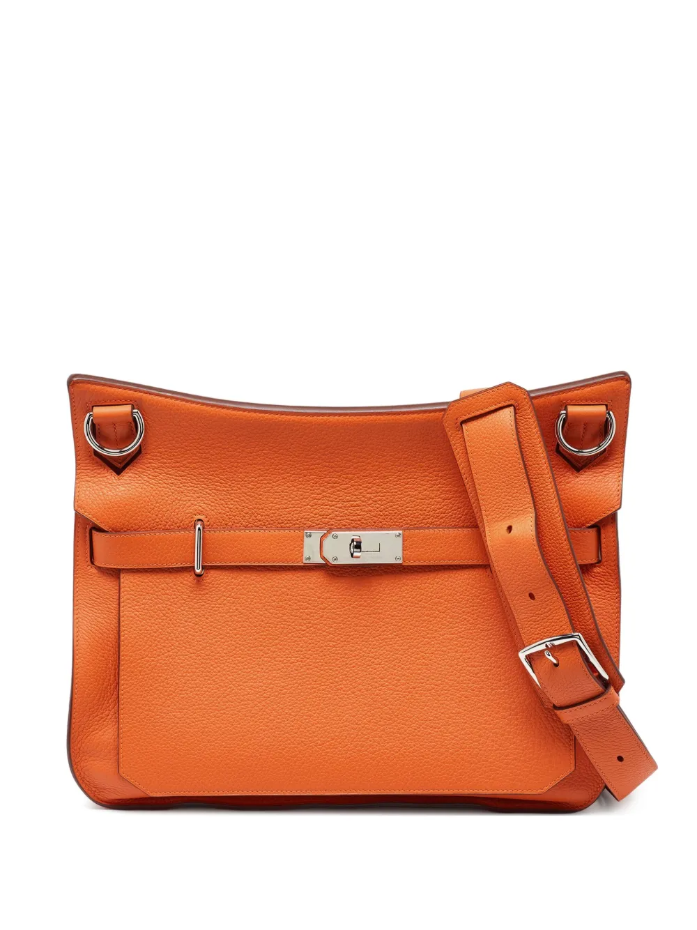 Hermès Pre-Owned Jypsiere leather shoulder bag | Orange | Image 1