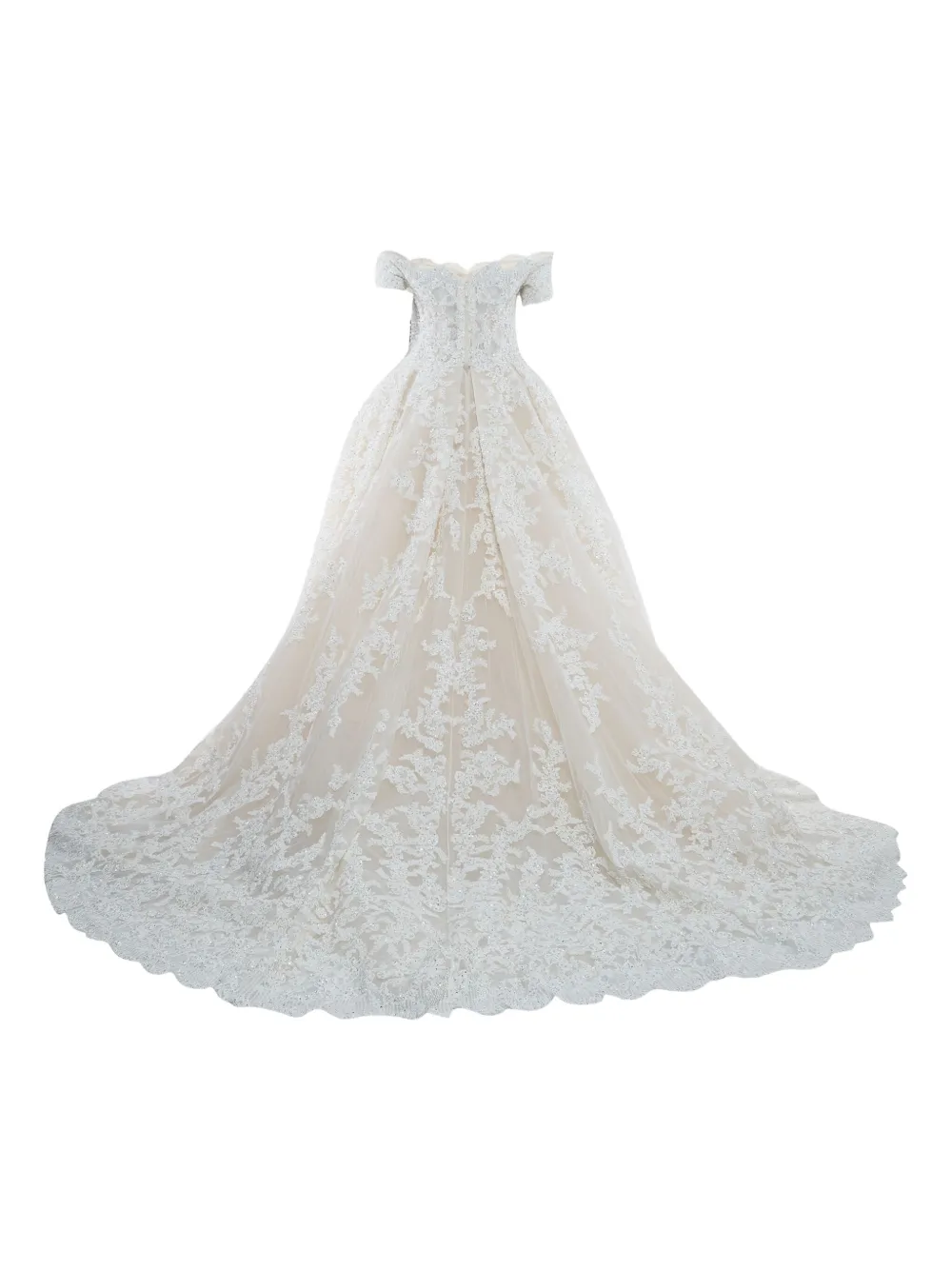 Zuhair Murad pre-owned lace-embroidered bridal gown | Image 2