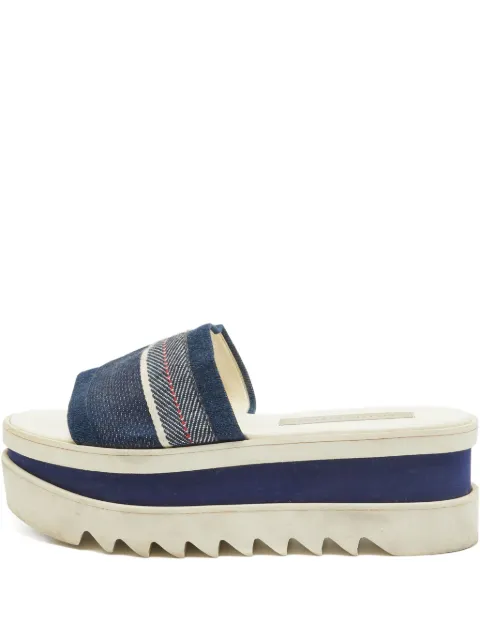 Stella McCartney Pre-Owned 60mm denim sandals