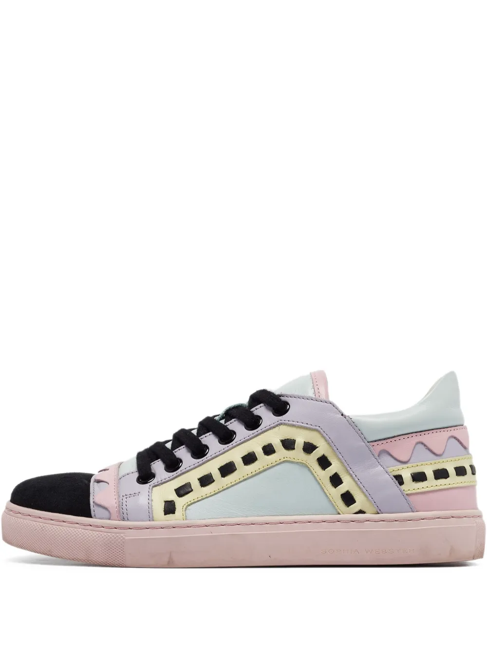 Sophia Webster baskets colour-block | rose | Image 1