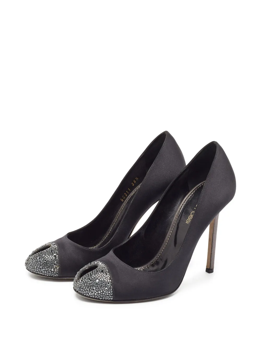 Sergio Rossi Vintage 110mm satin pumps | Image 2