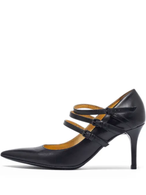 Bottega Veneta Pre-Owned leather buckle pumps