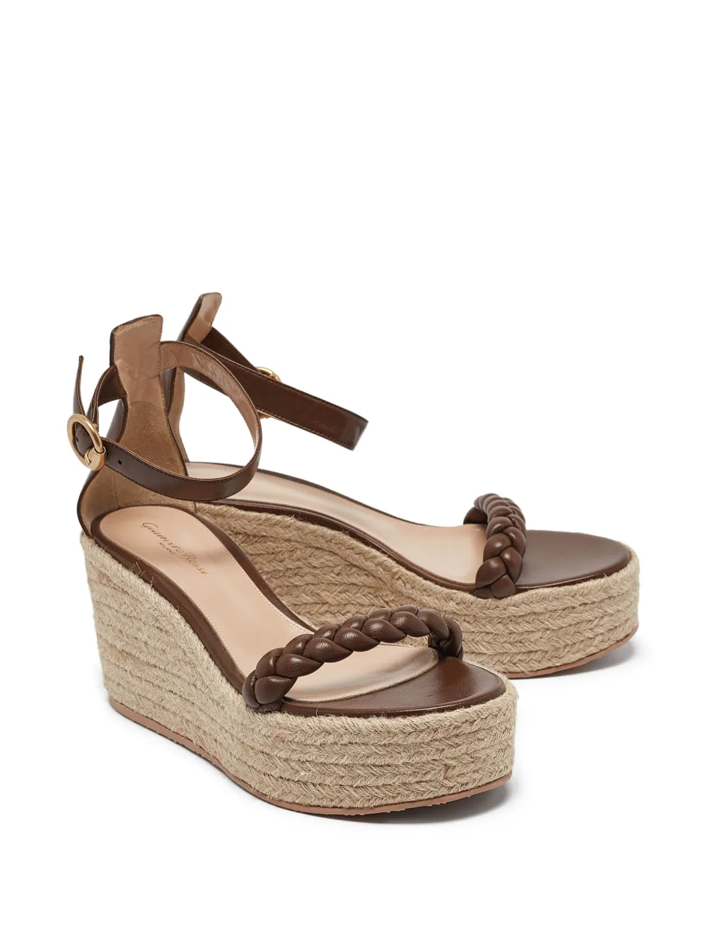 Gianvito Rossi 90 mm Merida sandalen - Bruin