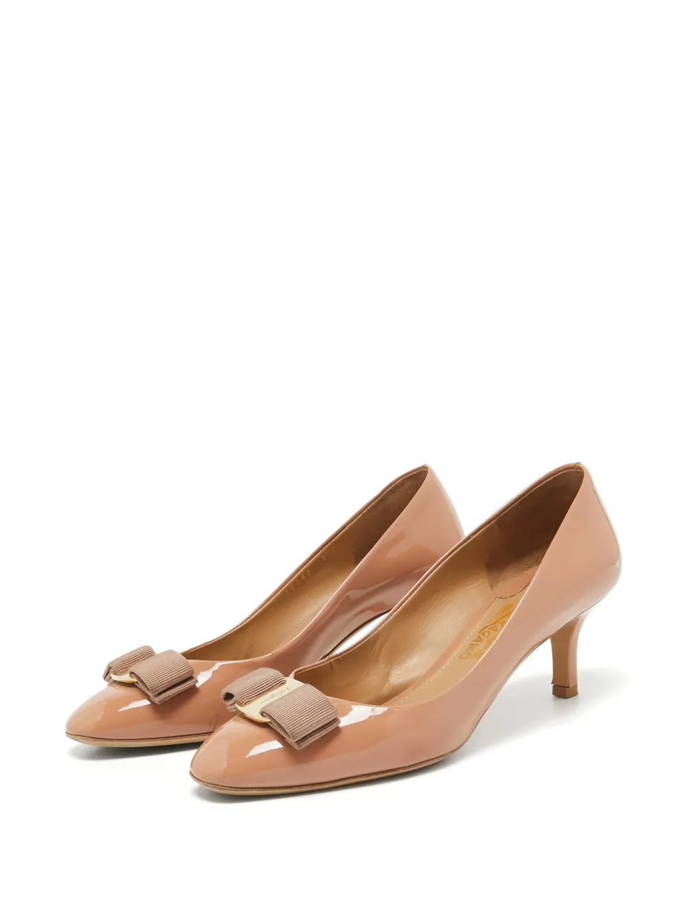 Ferragamo Pre-Owned Vara Bow pumps | Image 2