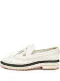 Louis Vuitton Pre-Owned tassel-detailing loafers - White