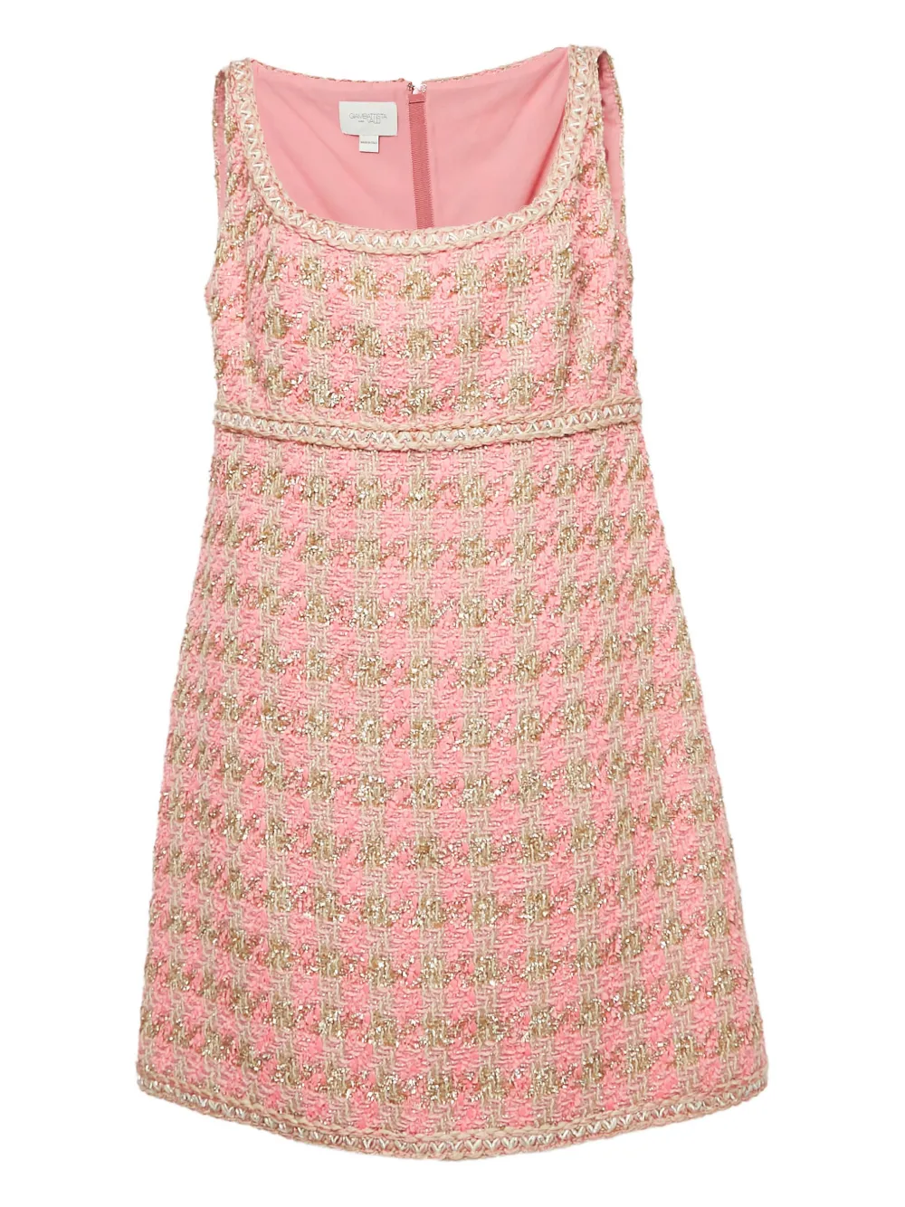 Giambattista Valli Vintage Abito corto in tweed - Rosa