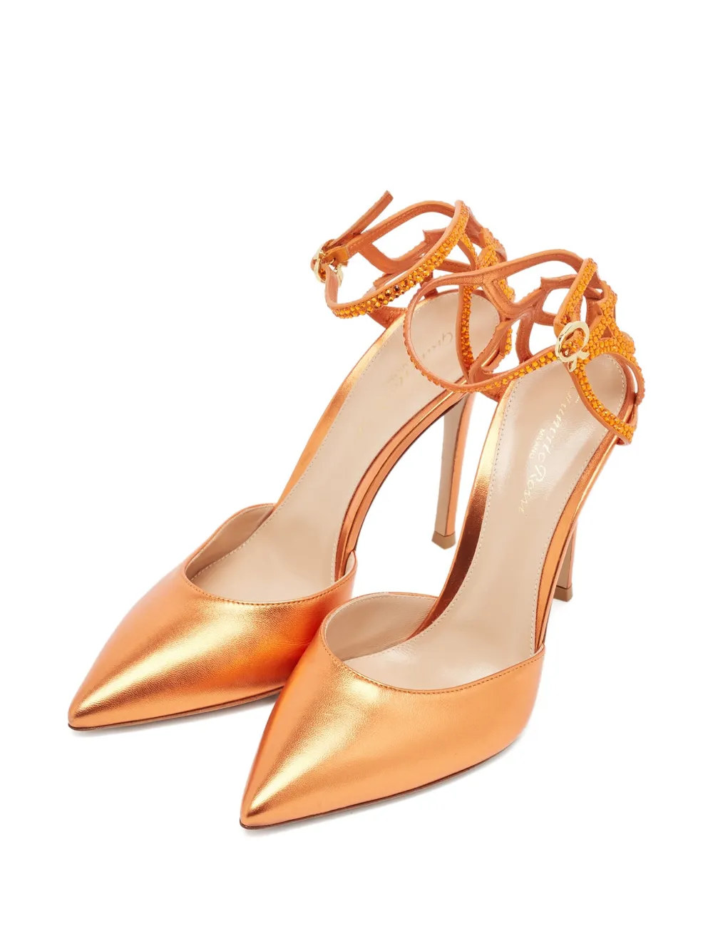 Gianvito Rossi Pre-owned 110mm crystal-embellished sandals | Image 2