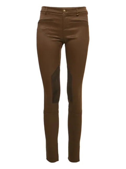 Gucci Pre-Owned panelled riding trousers