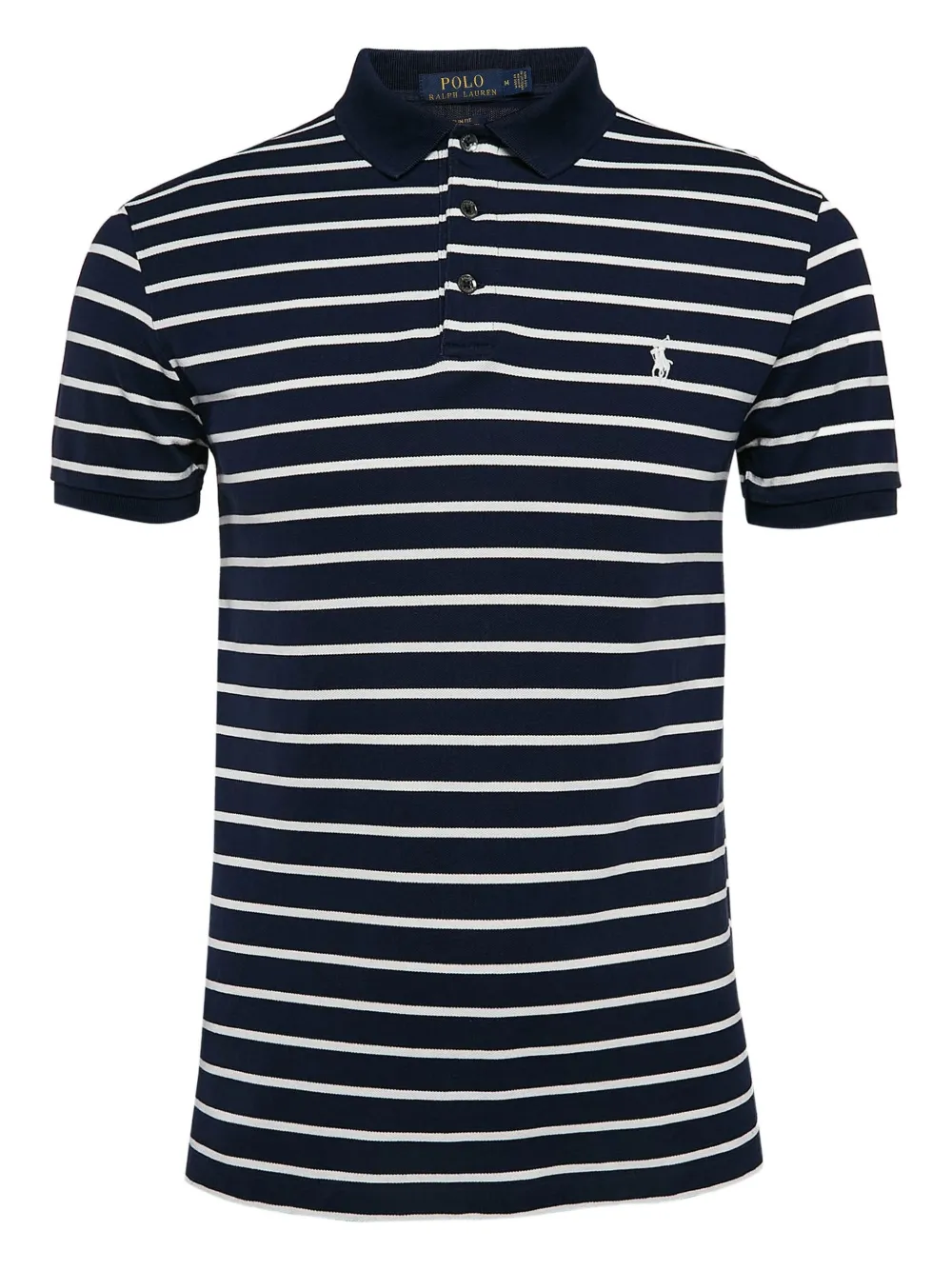 Polo Ralph Lauren Vintage pre-owned striped polo shirt | Blue | Image 1