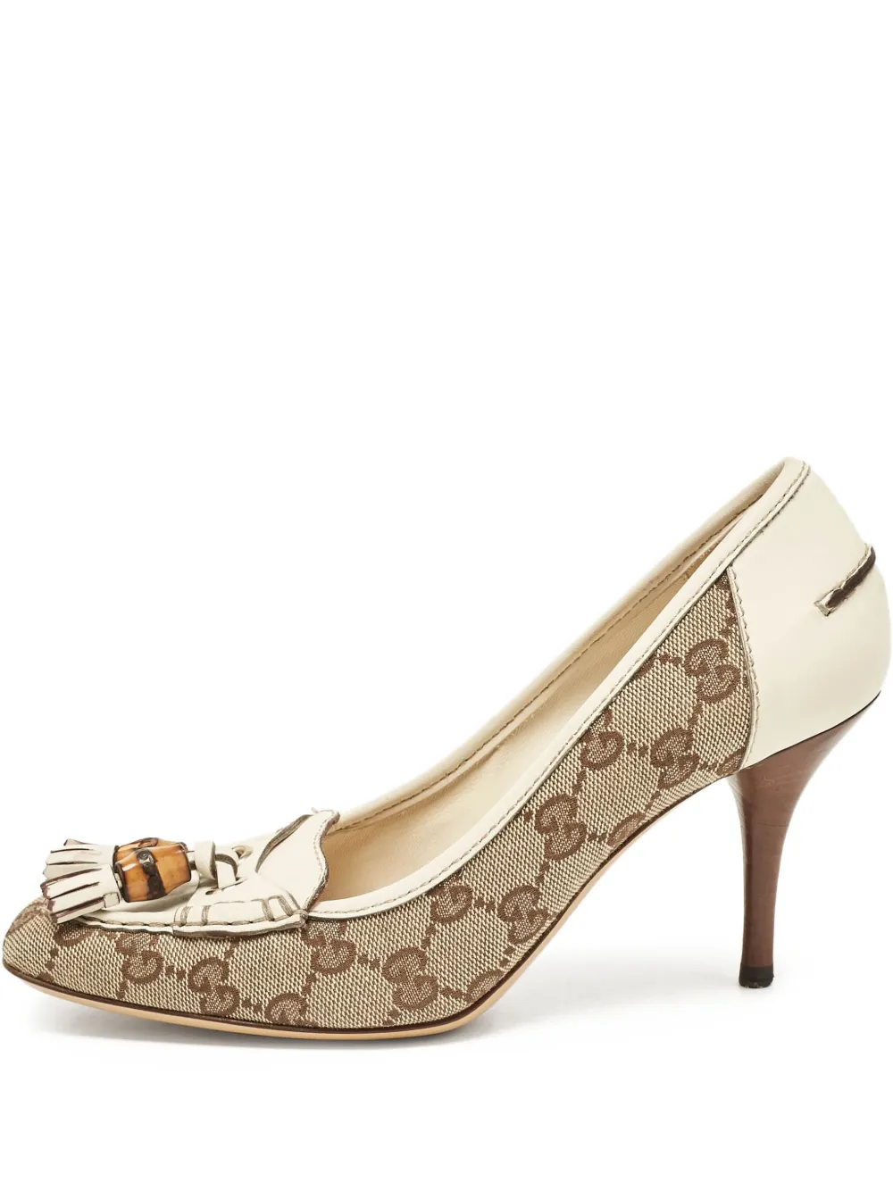 Gucci Pre-Owned Babouska タッセル パンプス - ブラウン Gucci Pre-Owned Babouska タッセル パンプス - ブラウン