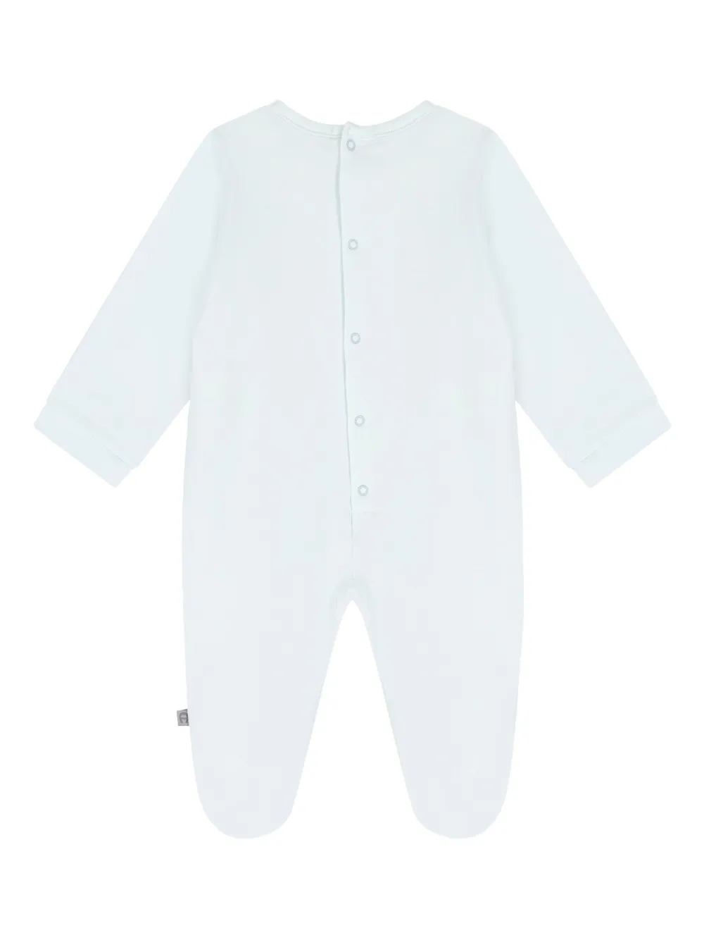 Aigner Kids Romper met logoprint Beige