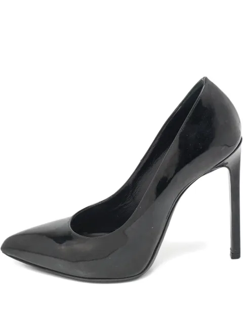 Saint Laurent Pre-Owned 110mm patent leather pointed toe pumps