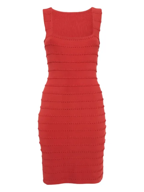 Alaïa Pre-Owned فستان بملمس مميز وبدون أكمام