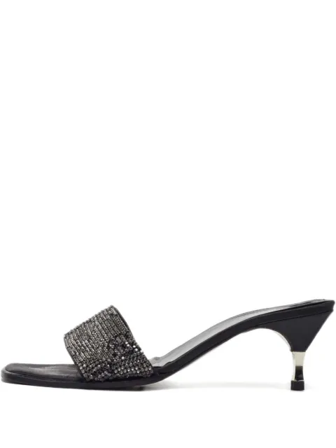 Gucci Pre-Owned rhinestone-embellished heeled sandals