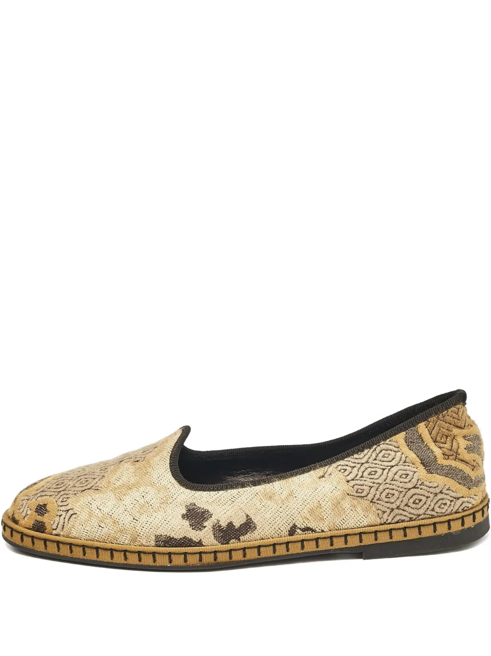 Etro Pre-Owned patterned espadrilles | dorado | Image 1