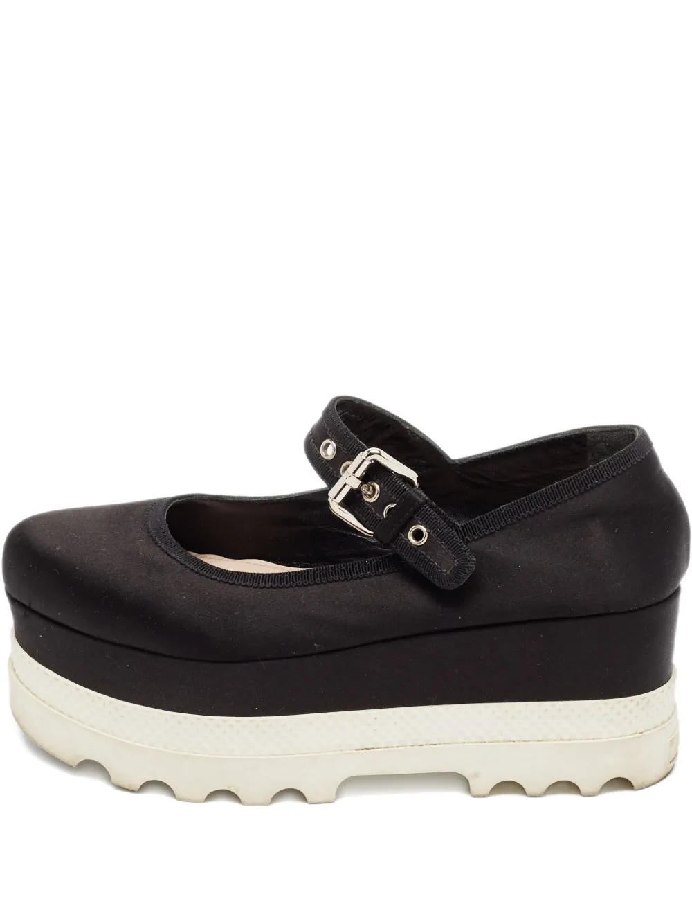 Miu Miu Pre-Owned 65mm platform shoes | Black | Image 1
