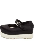 Miu Miu Pre-Owned 65mm platform shoes - Black